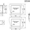 Кухонная мойка Granula GR-5445U (сатин)