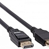 Кабель VCOM CG651-1 DisplayPort - DisplayPort (1 м, черный)