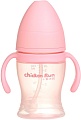 Бутылочка для кормления Pituso Антиколики. Широкое горло с ручками 99000 (160 мл, розовый)