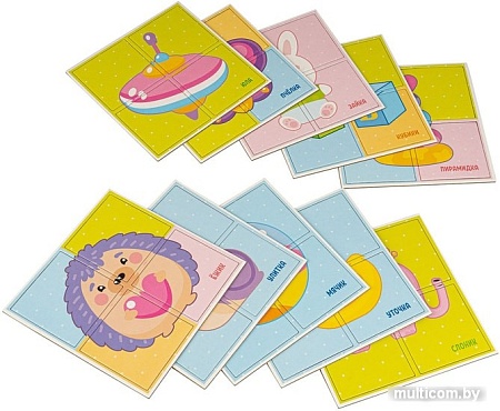 Мозаика/пазл Bondibon Пазлы для малышей. Игрушки ВВ4336