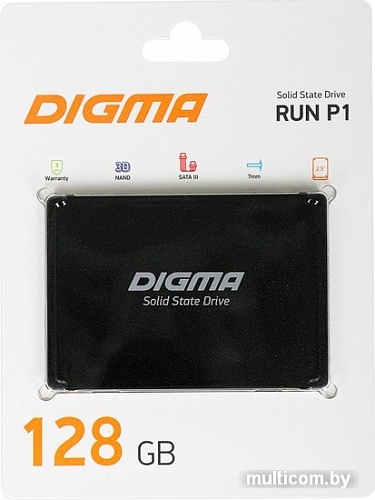 SSD Digma Run P1 1TB DGSR2001TP13T