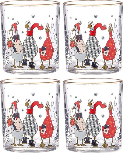 Набор стаканов для воды и напитков Agness 887-469 (4 шт)