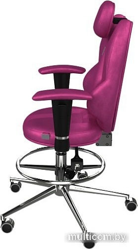 Кресло Kulik System Trio (с подставкой для ног, антара, розовый)