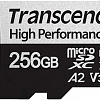 Карта памяти Transcend microSDXC 330S 256GB (с адаптером)