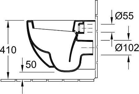 Унитаз Villeroy & Boch Subway (6604 10)