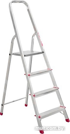 Лестница-стремянка Алюмет ZZ404 (4 ступени)