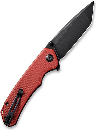 Складной нож Civivi Brazen D2 Steel Black stonewashed Handle G10 C2023B (бургунди)