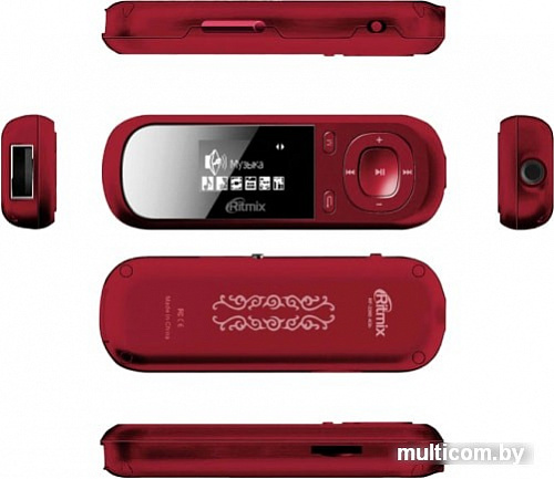 MP3 плеер Ritmix RF-3360 4GB (красный)