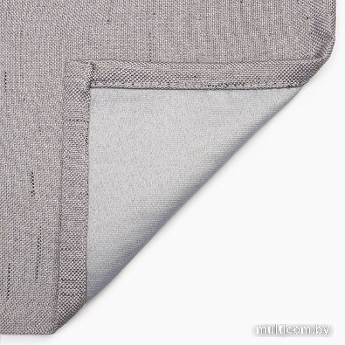 Штора Этель Классика 7062880 130x300. серый, 1 шт)