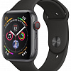 Часы Apple Watch Series 4 GPS + Cellular 44mm Stainless Steel Case with Sport Band