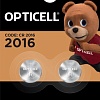 Батарейка Opticell Specialty CR2016 (2шт)