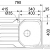 Кухонная мойка Franke OLN 611-79