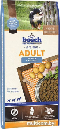 Сухой корм для собак Bosch Adult Fish & Potato 15 кг