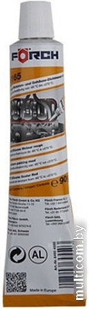 Клеи и герметики для автомобилей FORCH Силиконовый прокладочный герметик К166 80мл 64804551
