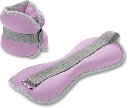 Комплект утяжелителей Indigo Фитнес SM-402 (2x1.5 кг, розовый)