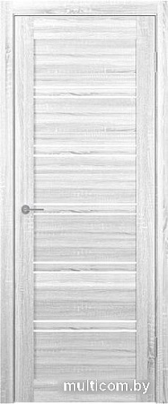 Межкомнатная дверь Юркас Stark ST5 ДО 60x200 (сонома светлый, стекло мателюкс матовое)