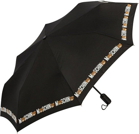 Зонт Moschino 8041-OCA Bear Logo Black