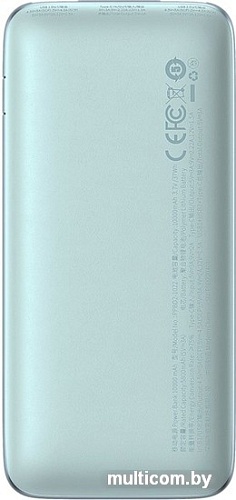 Внешний аккумулятор Baseus Bipow Pro Digital Display Fast Charge 10000mAh (бирюзовый)