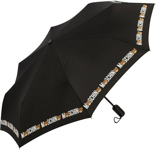 Зонт Moschino 8041-OCA Bear Logo Black