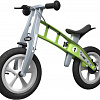 Беговел FirstBIKE Street с тормозом (зеленый)