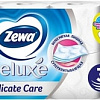 Туалетная бумага Zewa Deluxe Белая 3 слоя (8 рулонов)