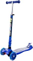 Двухколесный детский самокат Полесье Со складной ручкой 0072C-V1(С) (синий)