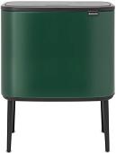 Brabantia Bo Touch Bin 11+23 л (зеленая сосна)
