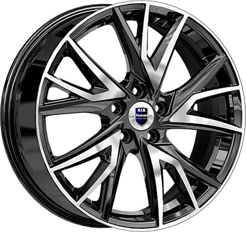 Литые диски K&K Кайлас (КС1054) 18x6.5" 5x114.3мм DIA 67.1мм ET 38мм Алмаз черный