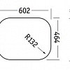 Кухонная мойка Ukinox Галант GAL628.488 15GT8K 2L