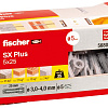 Fischer SX Plus 5X25 568005 (100 шт)