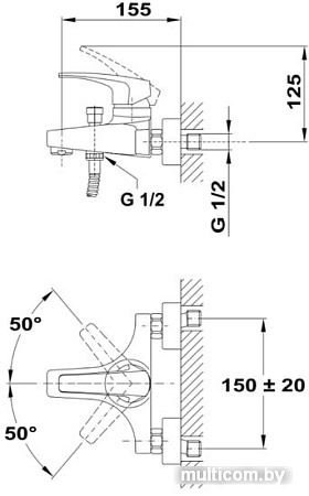 Смеситель TEKA Deia 401216200