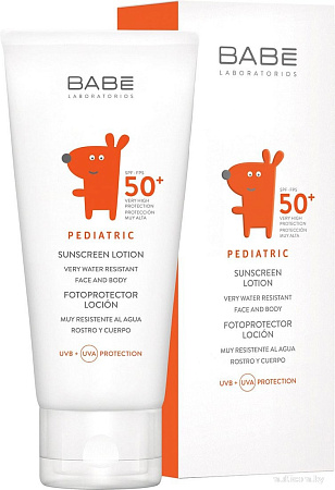 Средства для загара, автозагар Laboratorios BABE Детский SPF 50+ (100мл)