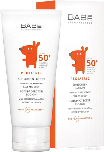 Средства для загара, автозагар Laboratorios BABE Детский SPF 50+ (100мл)