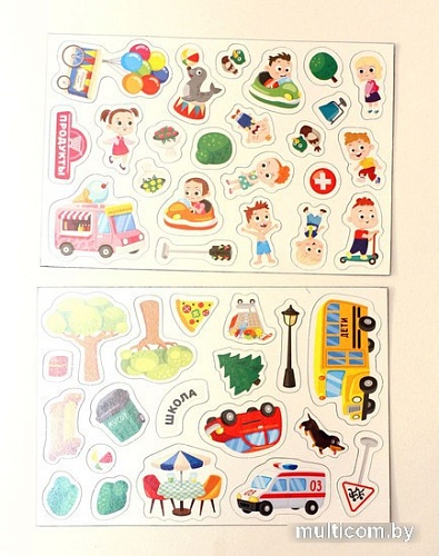 Магнитная доска Десятое королевство Во дворе и в парке 04021