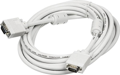 Кабель Ningbo CAB016S-5M VGA - VGA (5 м, серый)