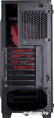 Корпус Corsair Carbide SPEC-04 (закаленное стекло, черный/красный)