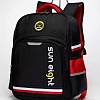 Школьный рюкзак Sun Eight SE-2889 (черный/красный)