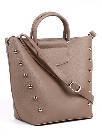 Женская сумка Медведково 21с0839-к14 (бежевый/коричневый)