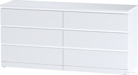 Комод Mio Tesoro Varma Prime 6D (белый)