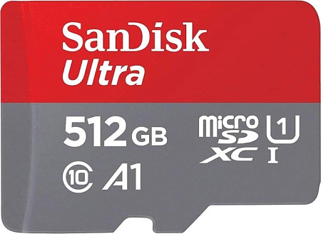 Карта памяти SanDisk Ultra SDSQUA4-512G-GN6MN microSDXC 512GB