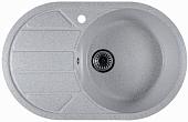 Кухонная мойка Marblan Elon R (серый,с сифоном)