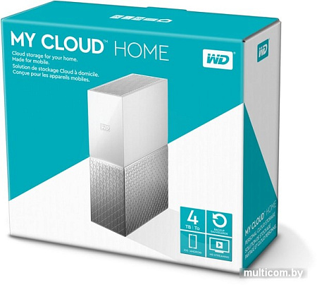 Сетевой накопитель WD My Cloud Home 4TB