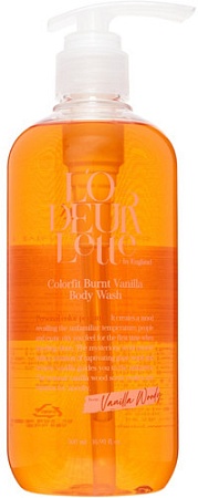L'odeurlette In England Colorfit Burnt Vanilla Body Wash (500 мл)