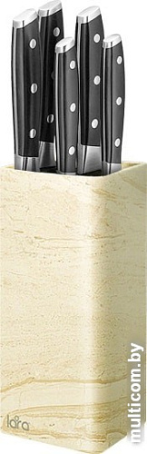 Подставка для ножей Lara LR05-102 Beige