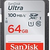 Карта памяти SanDisk Ultra SDXC SDSDUNR-064G-GN6IN 64GB