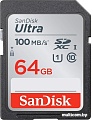 Карта памяти SanDisk Ultra SDXC SDSDUNR-064G-GN6IN 64GB