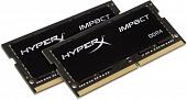 Оперативная память HyperX Impact 2x4GB DDR4 SODIMM PC4-19200 HX424S14IBK2/8