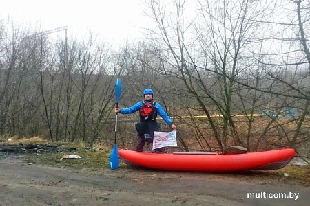 Надувная лодка Вольный ветер Ангара 360 Expedition (серый)