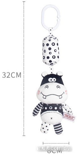 Погремушка Tololo Подвеска Бегемот 70000050