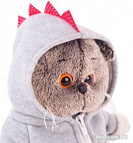 Классическая игрушка BUDI BASA Collection Басик в толстовке дракончик (19 см)